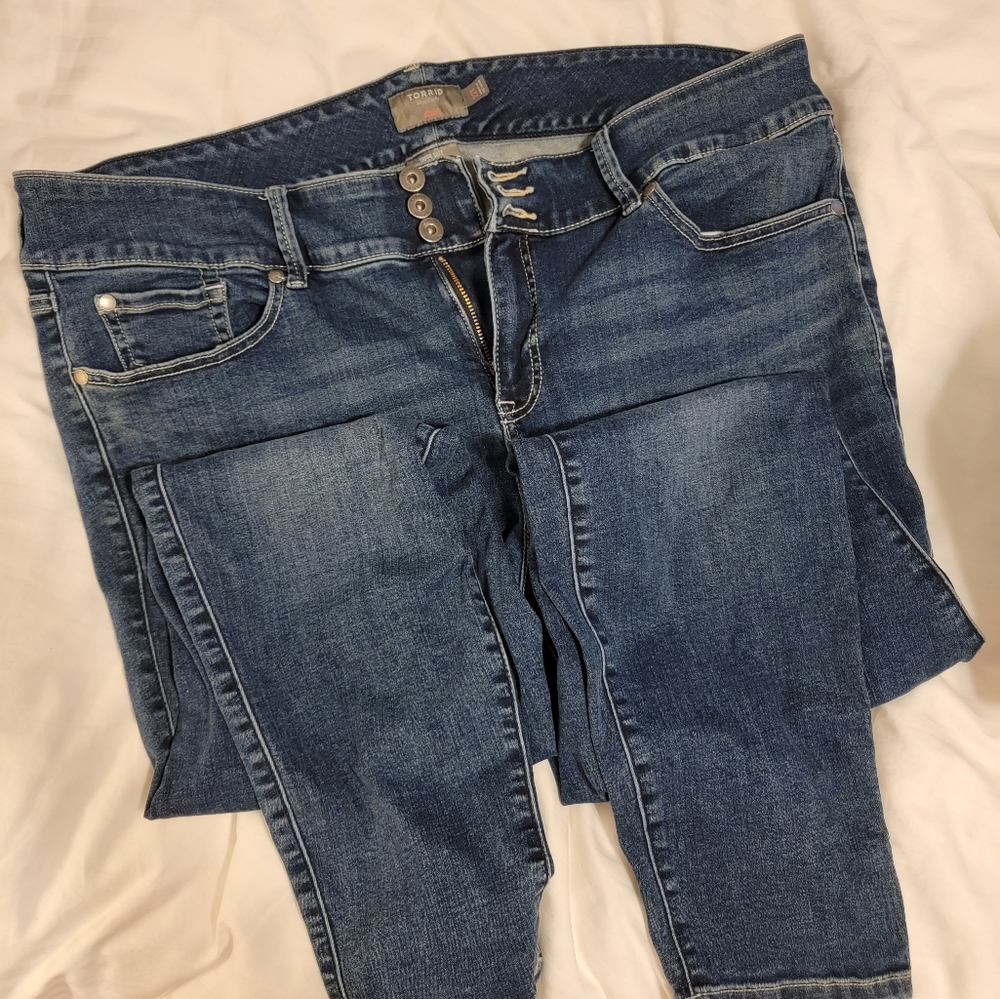 Torrid High Rise Jeggings